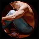 © 2010 Aron Hart, All I Have To Give #2, Oil on Canvas, 30 x 30 inches.