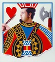 © 2011 Aron Hart, Jack of Hearts, Oil on Canvas, 32 x 36 inches.